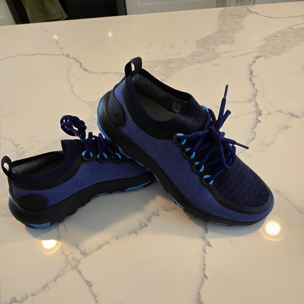 Allbirds Men's Trail Runners SWT Hiking Running Shoes Natural Blue Size US 11